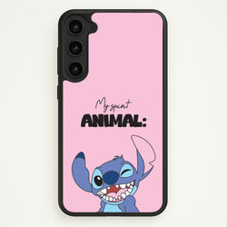 My Sprit Animal Blue Alien  - Stitch Phone Case for Galaxy S23 Plus