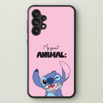 My Sprit Animal Blue Alien  - Stitch Phone Case for Galaxy A13