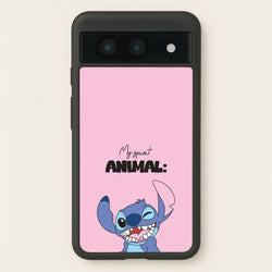 My Sprit Animal Blue Alien  - Stitch Phone Case for Google Pixel 8a