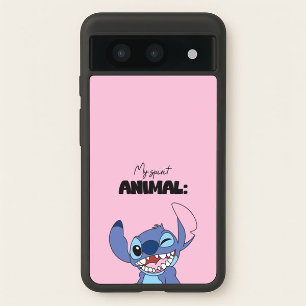My Sprit Animal Blue Alien  - Stitch Phone Case for Google Pixel 8a