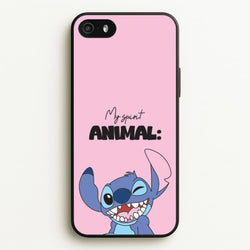 My Sprit Animal Blue Alien  - Stitch Phone Case for iPhone 5 / 5s / SE 2016
