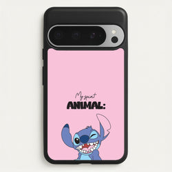 My Sprit Animal Blue Alien  - Stitch Phone Case for Google Pixel 9 Pro XL