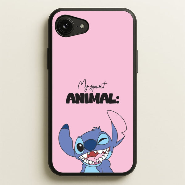 My Sprit Animal Blue Alien  - Stitch Phone Case for iPhone 16e