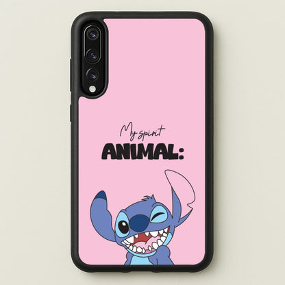 My Sprit Animal Blue Alien  - Stitch Phone Case for Huawei P20 Pro