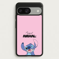 My Sprit Animal Blue Alien  - Stitch Phone Case for Google Pixel 9 / 9 Pro