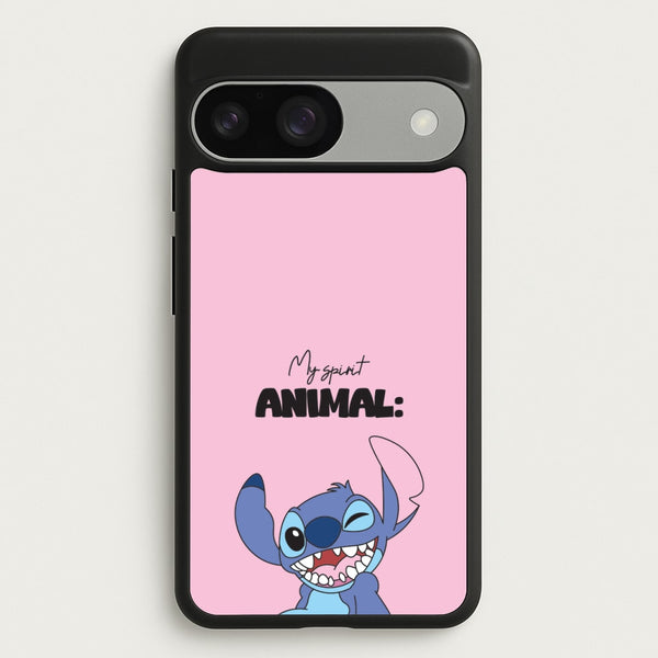 My Sprit Animal Blue Alien  - Stitch Phone Case for Google Pixel 9 / 9 Pro