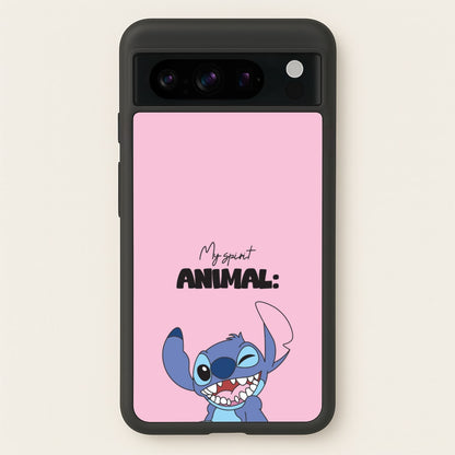 My Sprit Animal Blue Alien  - Stitch Phone Case for Google Pixel 8 Pro