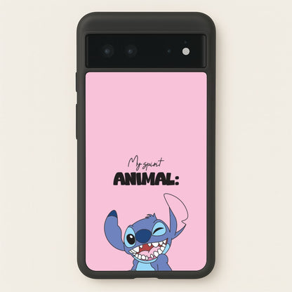 My Sprit Animal Blue Alien  - Stitch Phone Case for Google Pixel 6
