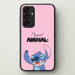 My Sprit Animal Blue Alien  - Stitch Phone Case for Galaxy A35