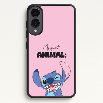 My Sprit Animal Blue Alien  - Stitch Phone Case for Galaxy S25 Edge