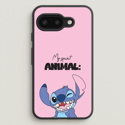 My Sprit Animal Blue Alien  - Stitch Phone Case for Google Pixel 9a
