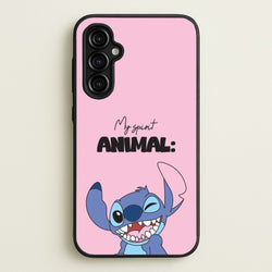 My Sprit Animal Blue Alien  - Stitch Phone Case for Galaxy A54