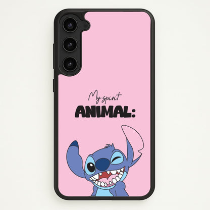 My Sprit Animal Blue Alien  - Stitch Phone Case for Galaxy S23