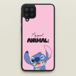My Sprit Animal Blue Alien  - Stitch Phone Case for Galaxy A12