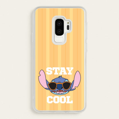 Stay Cool Blue Alien  - Stitch Phone Case for Galaxy S9 Plus