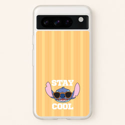 Stay Cool Blue Alien  - Stitch Phone Case for Google Pixel 8 Pro