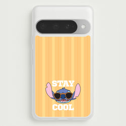 Stay Cool Blue Alien Phone Case for Google Pixel 10 Pro XL