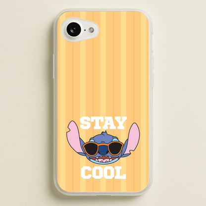 Stay Cool Blue Alien  - Stitch Phone Case for iPhone 16e