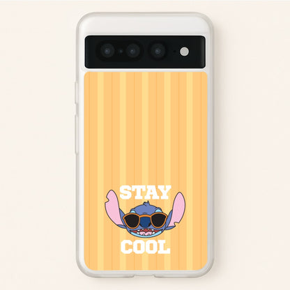 Stay Cool Blue Alien  - Stitch Phone Case for Google Pixel 7 Pro