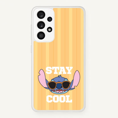 Stay Cool Blue Alien  - Stitch Phone Case for Galaxy A33