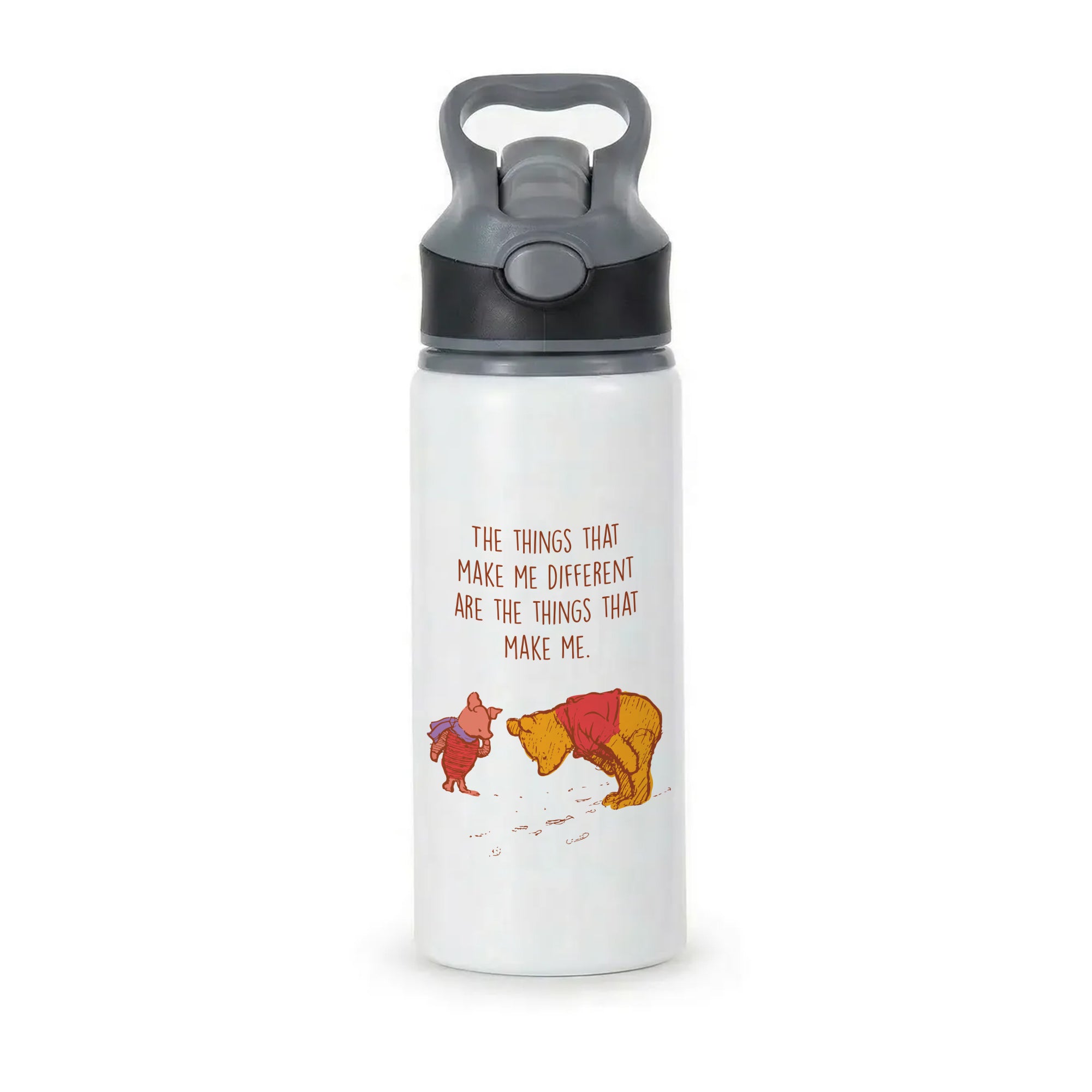 The Things That Make Me Different  Active Water Bottle - Black