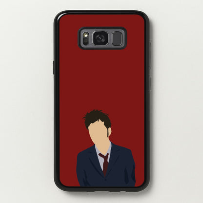 Tennant - The Doctor  - Doctor Who Phone Case for Galaxy S8 Plus
