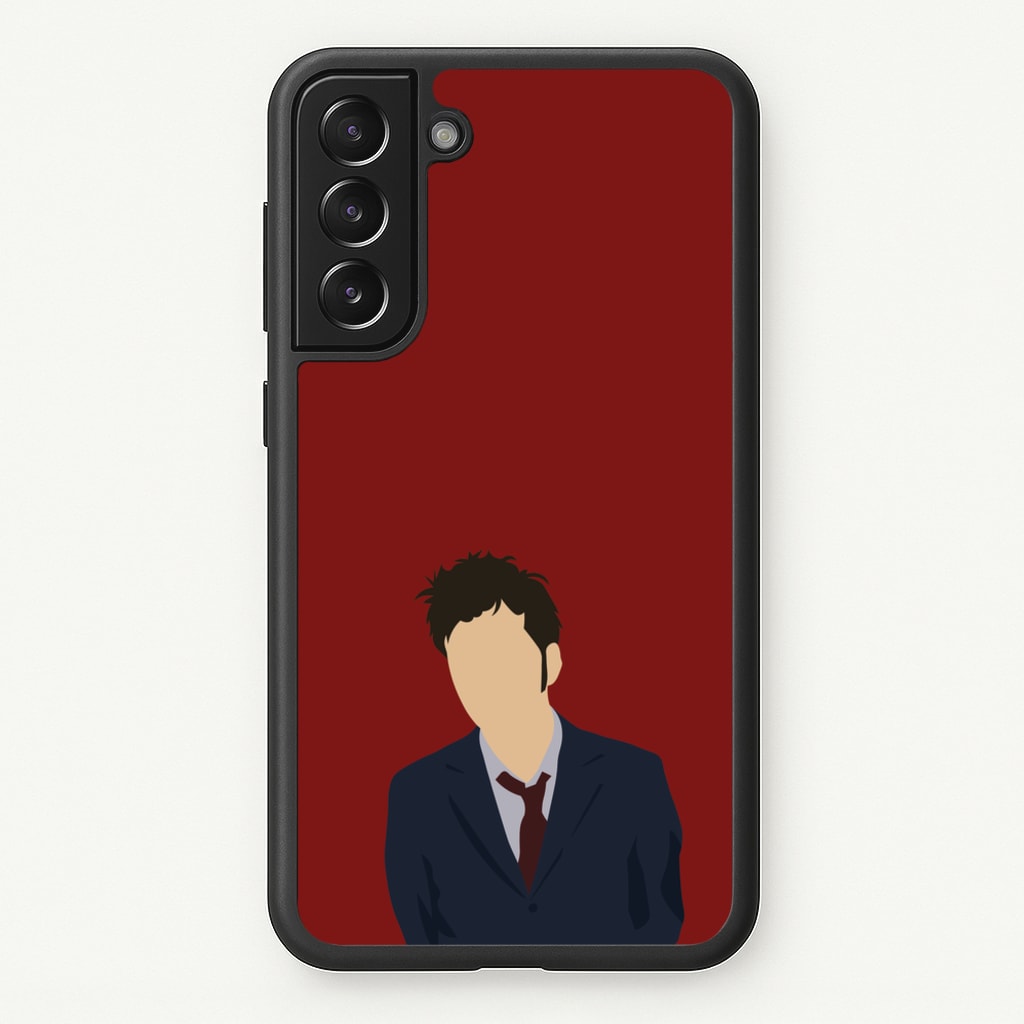 Tennant - The Doctor  - Doctor Who Phone Case for Galaxy S21