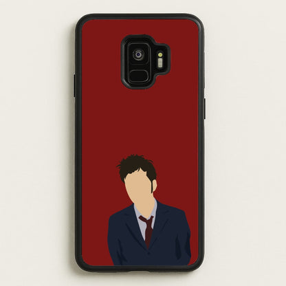 Tennant - The Doctor  - Doctor Who Phone Case for Galaxy S9