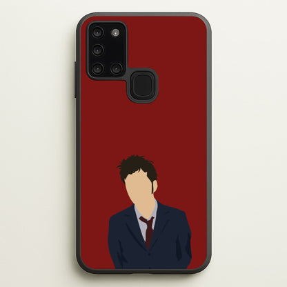 Tennant - The Doctor  - Doctor Who Phone Case for Galaxy A21s