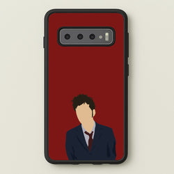 Tennant - The Doctor  - Doctor Who Phone Case for Galaxy S10