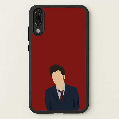 Tennant - The Doctor  - Doctor Who Phone Case for Huawei P20