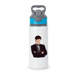 Matt Smith Active Water Bottle - Blue