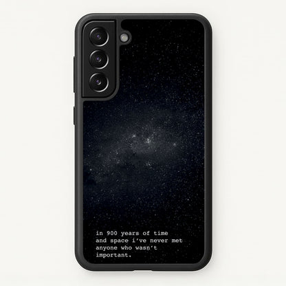 In 900 Years  - Doctor Who Phone Case for Galaxy S22