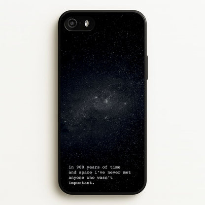 In 900 Years  - Doctor Who Phone Case for iPhone 5 / 5s / SE 2016