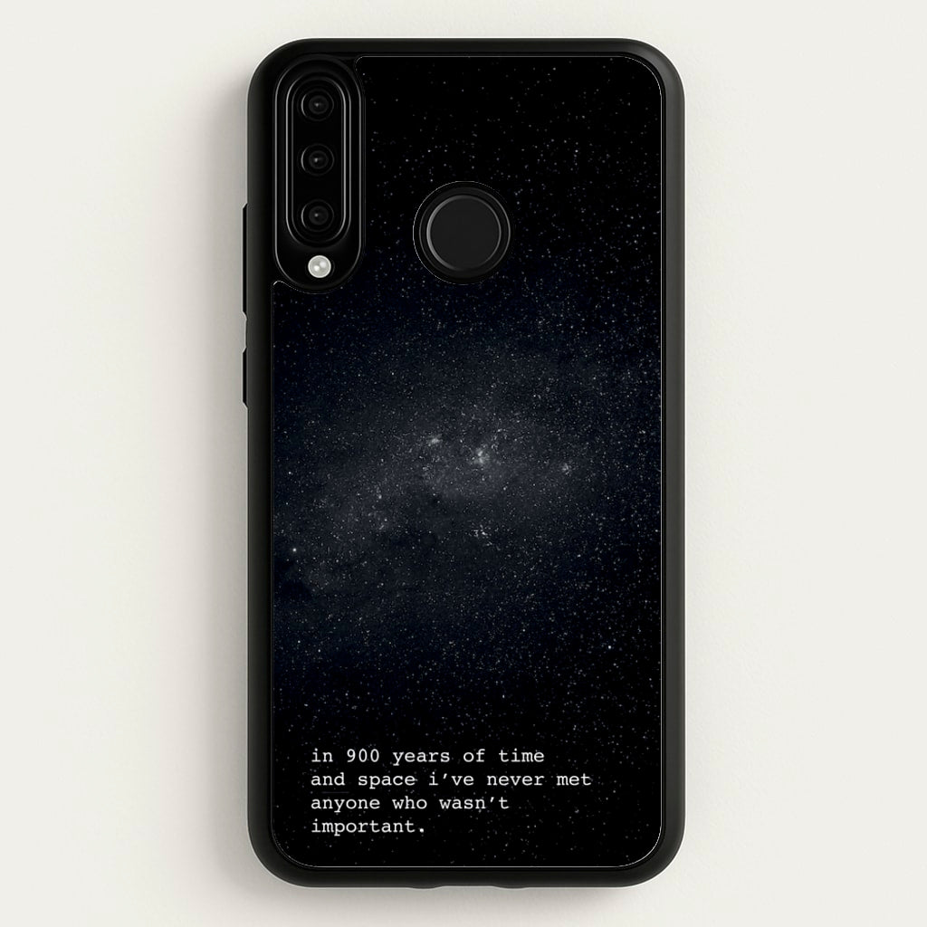 In 900 Years  - Doctor Who Phone Case for Huawei P30 Lite
