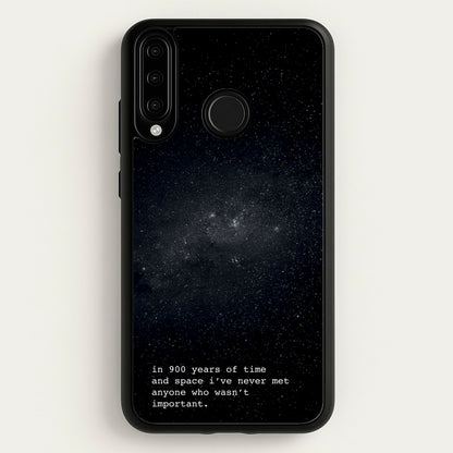 In 900 Years  - Doctor Who Phone Case for Huawei P30 Lite