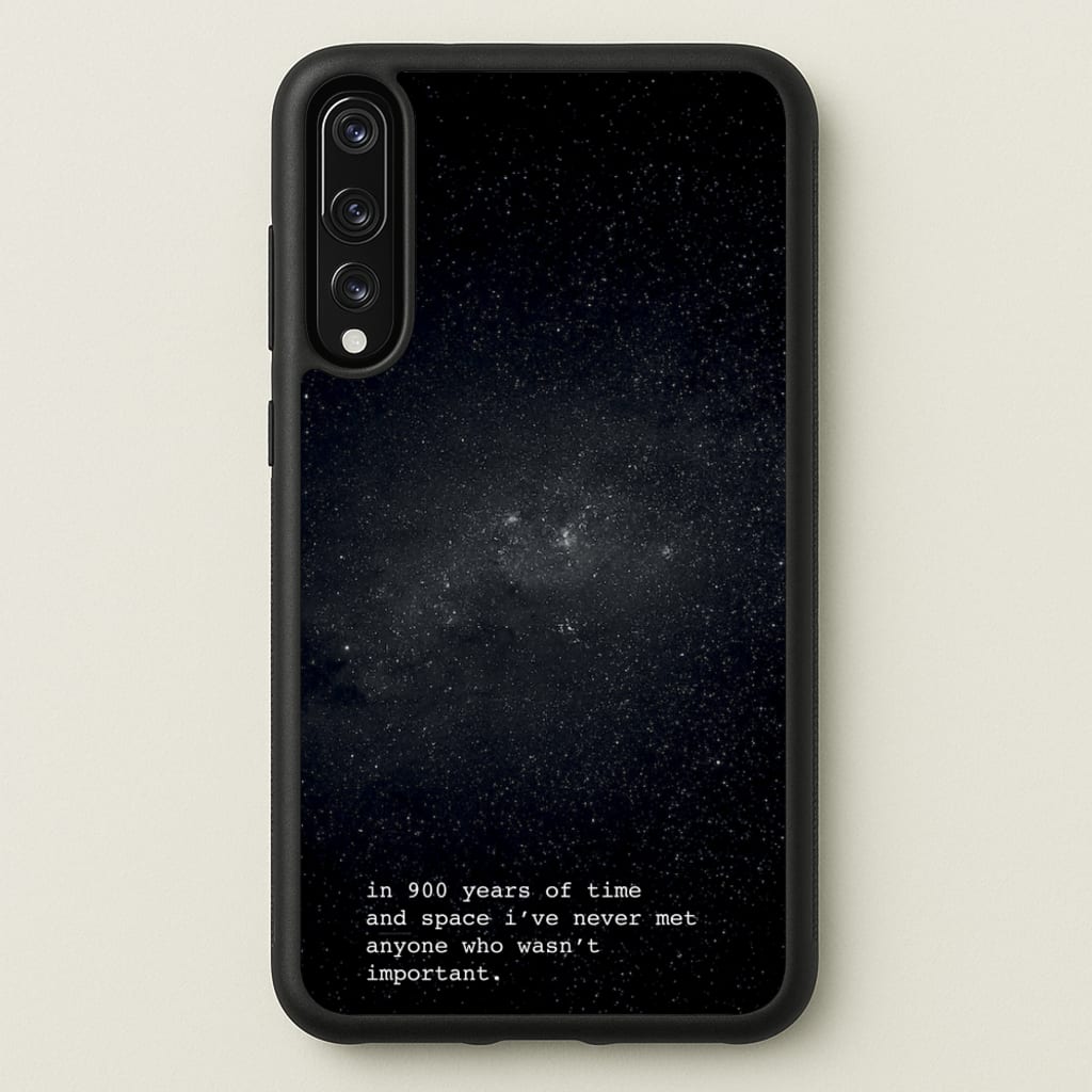In 900 Years  - Doctor Who Phone Case for Huawei P20 Pro