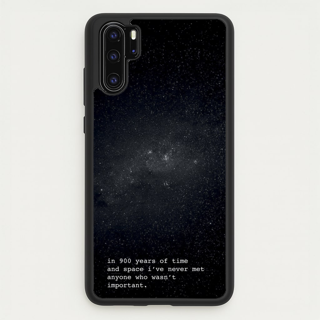 In 900 Years  - Doctor Who Phone Case for Huawei P30 Pro