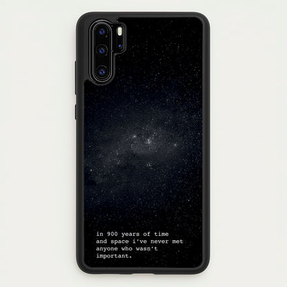 In 900 Years  - Doctor Who Phone Case for Huawei P30 Pro