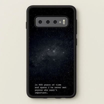In 900 Years  - Doctor Who Phone Case for Galaxy S10 Plus