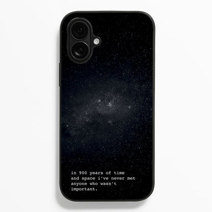 In 900 Years  - Doctor Who Phone Case for iPhone 16 Plus