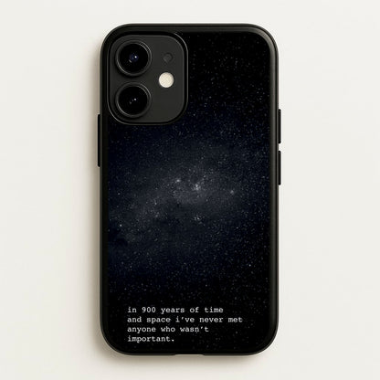 In 900 Years  - Doctor Who Phone Case for iPhone 12 Mini