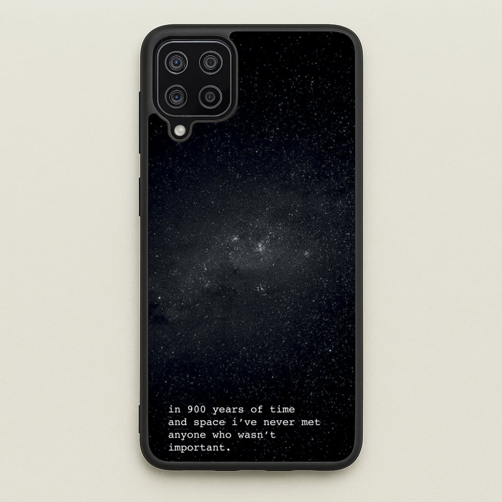 In 900 Years  - Doctor Who Phone Case for Galaxy A12