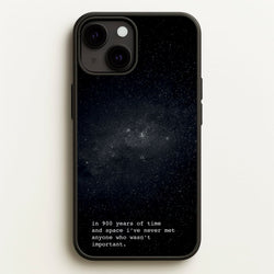 In 900 Years  - Doctor Who Phone Case for iPhone 13 Mini