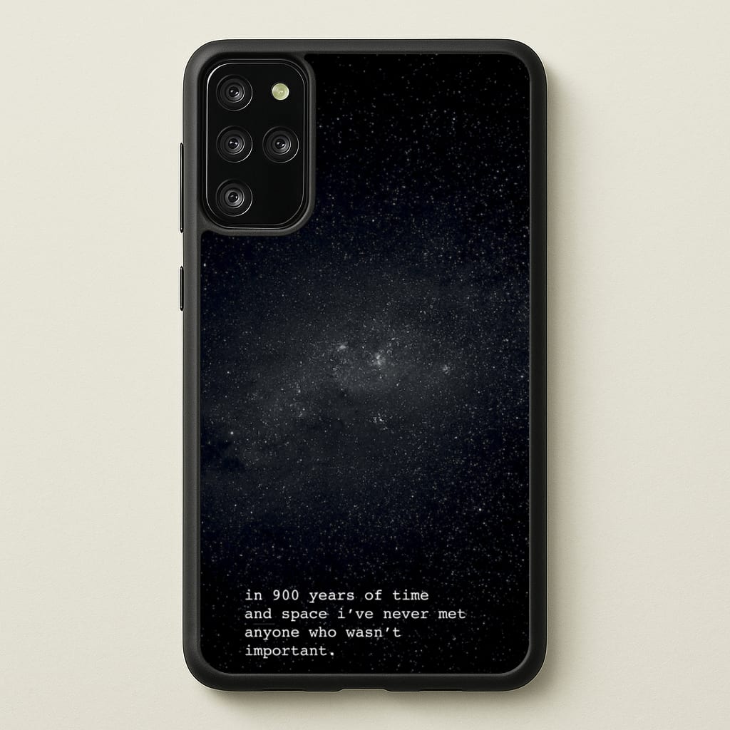 In 900 Years  - Doctor Who Phone Case for Galaxy S20 Plus