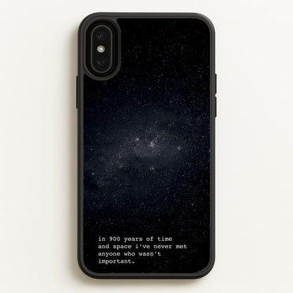 In 900 Years  - Doctor Who Phone Case for iPhone XS Max