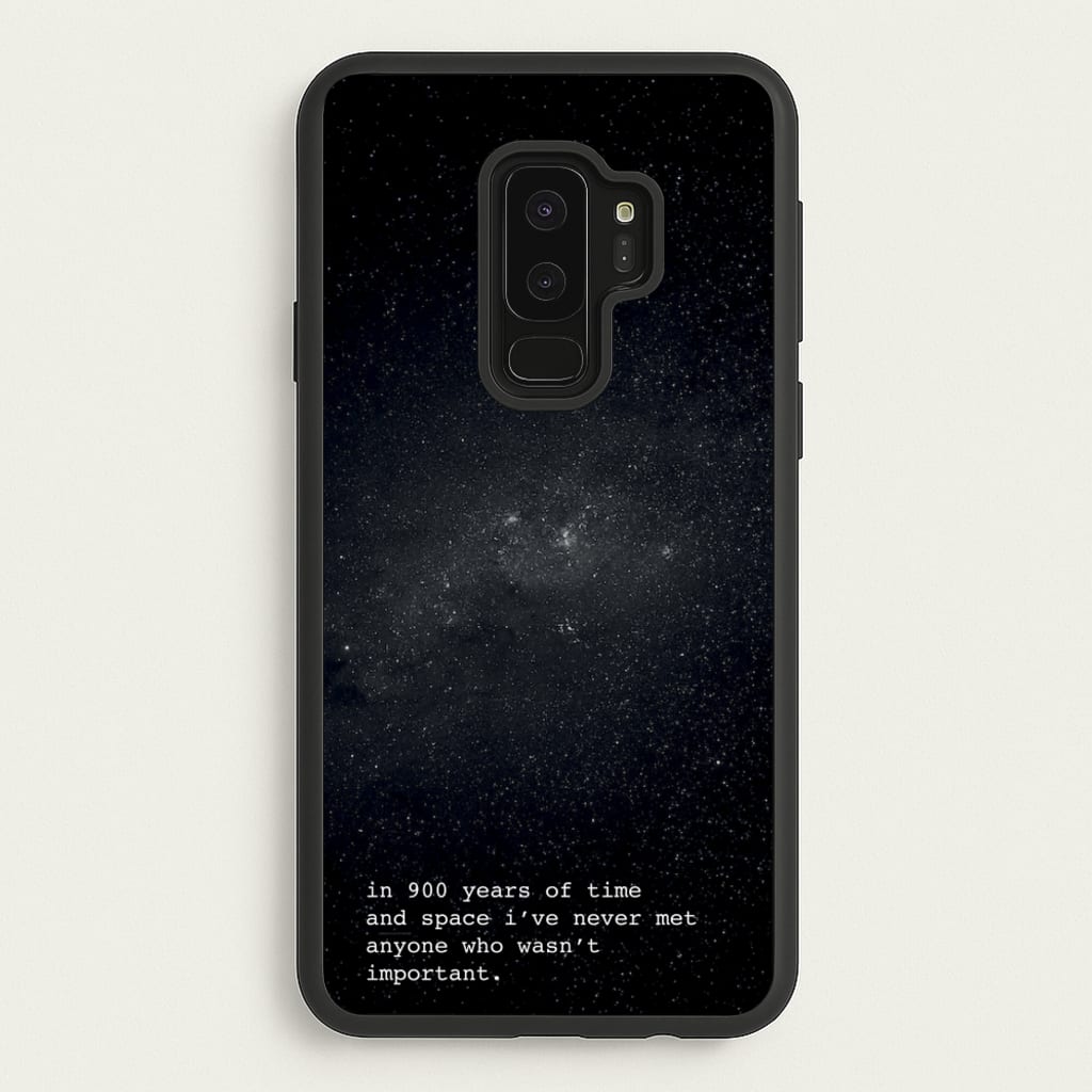 In 900 Years  - Doctor Who Phone Case for Galaxy S9 Plus