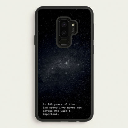 In 900 Years  - Doctor Who Phone Case for Galaxy S9 Plus
