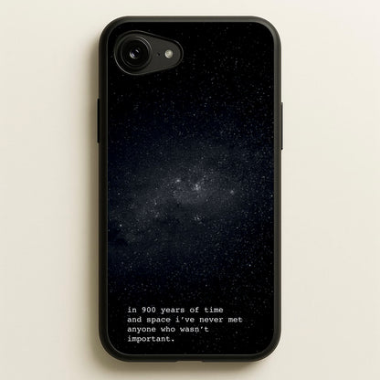 In 900 Years  - Doctor Who Phone Case for iPhone 16e