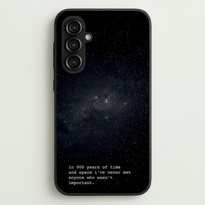 In 900 Years  - Doctor Who Phone Case for Galaxy S23FE